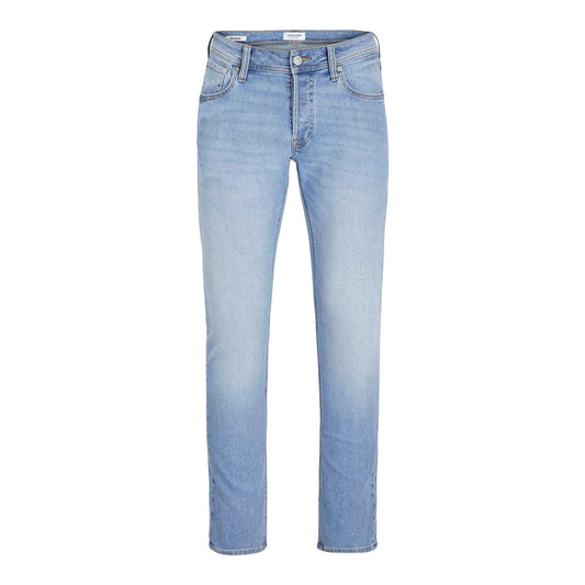 Blue Denim - Front - Jack And Jones Mens +Mike Original Jeans