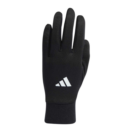 Black-White - Front - Adidas Unisex Adult Geometric Pattern Football Competition Gloves