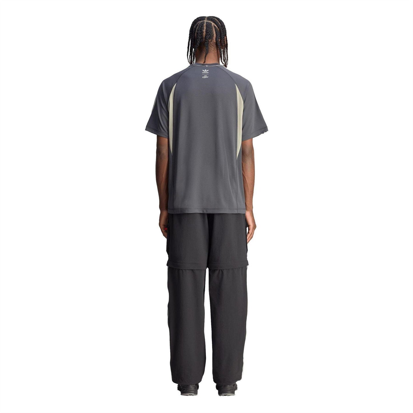 Black - Pack Shot - Adidas Mens Originals Cargo Jogging Bottoms