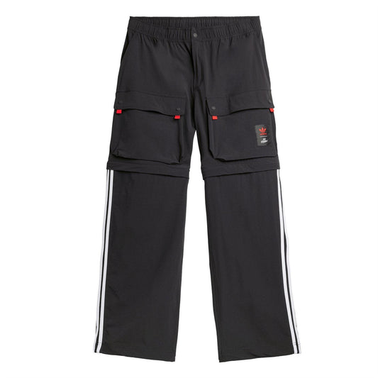 Black - Front - Adidas Mens Originals Cargo Jogging Bottoms