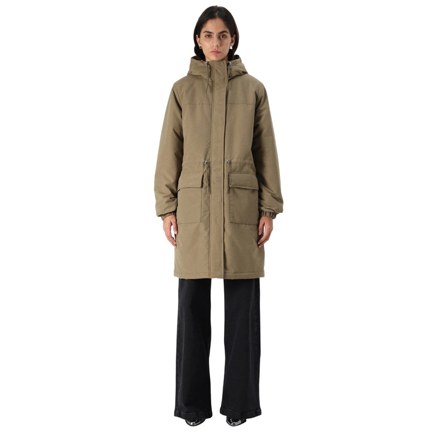 Dark Olive - Lifestyle - Timberland Womens-Ladies Parka