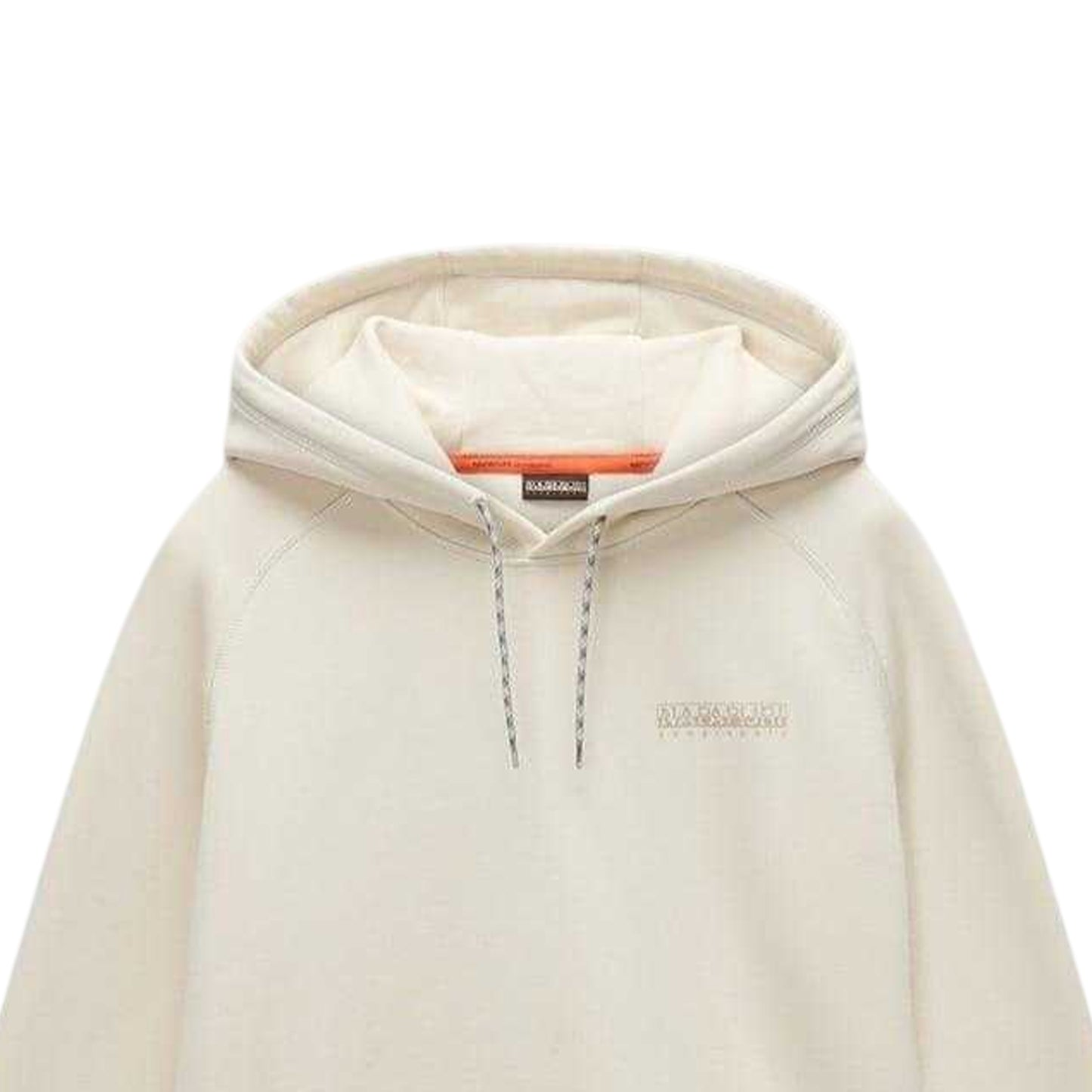 Beige - Side - Napapijri Mens Napa Hoodie