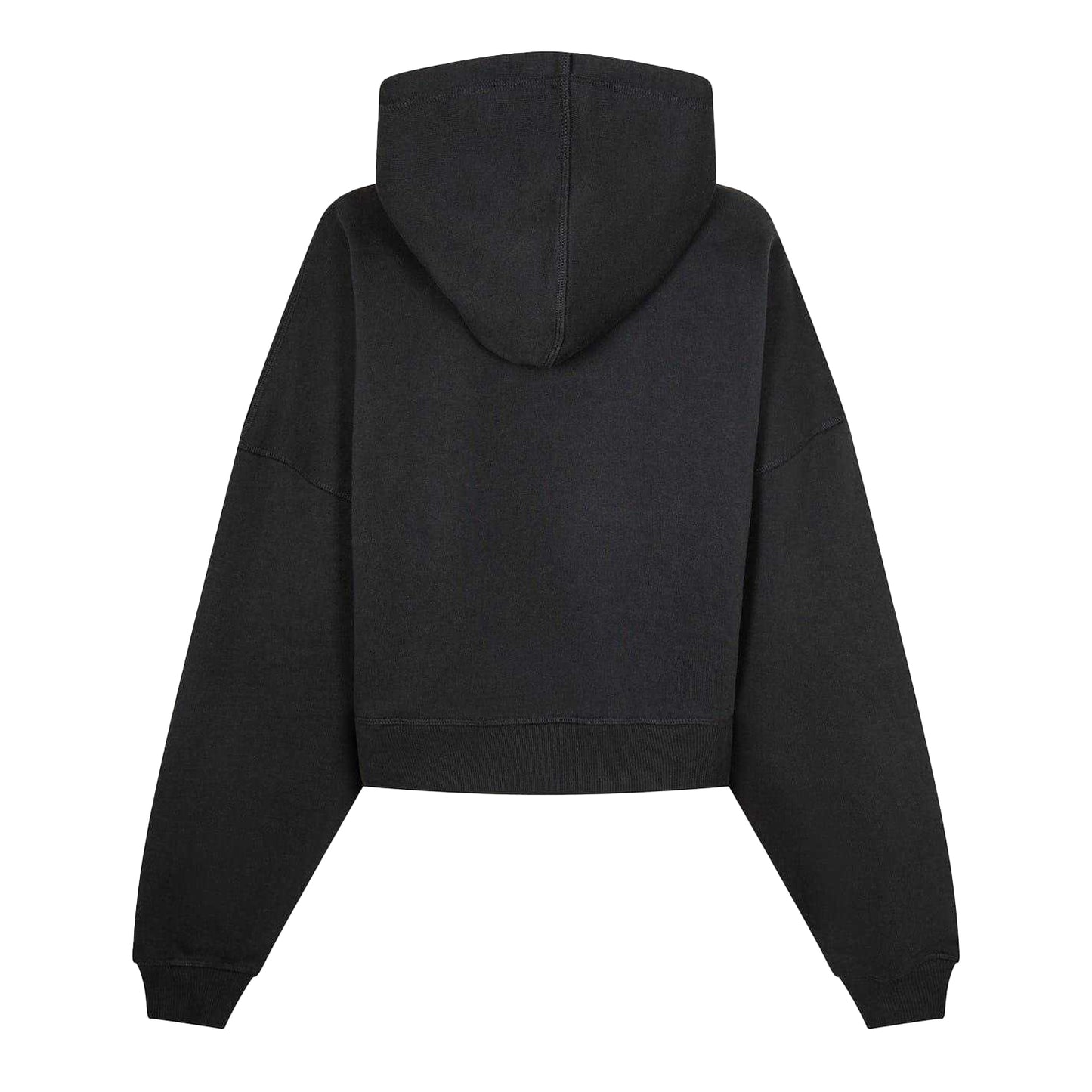 Black - Back - Kangol Womens-Ladies Logo Hoodie