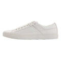 White - Back - Hugo Mens Futurism Leather Tennis Trainers