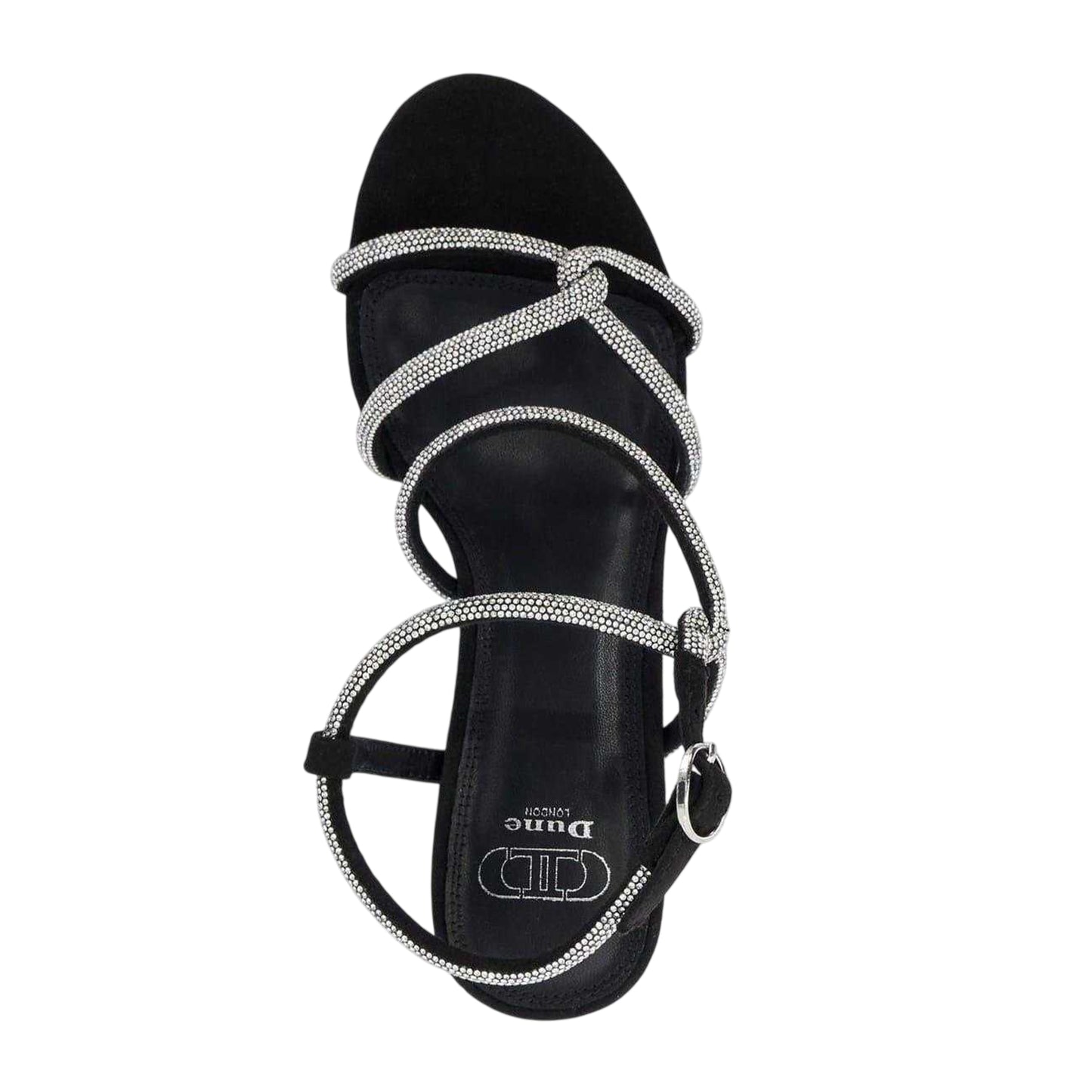 Black - Lifestyle - Dune London Womens-Ladies Malfi Wedding Stiletto Heel Sandals