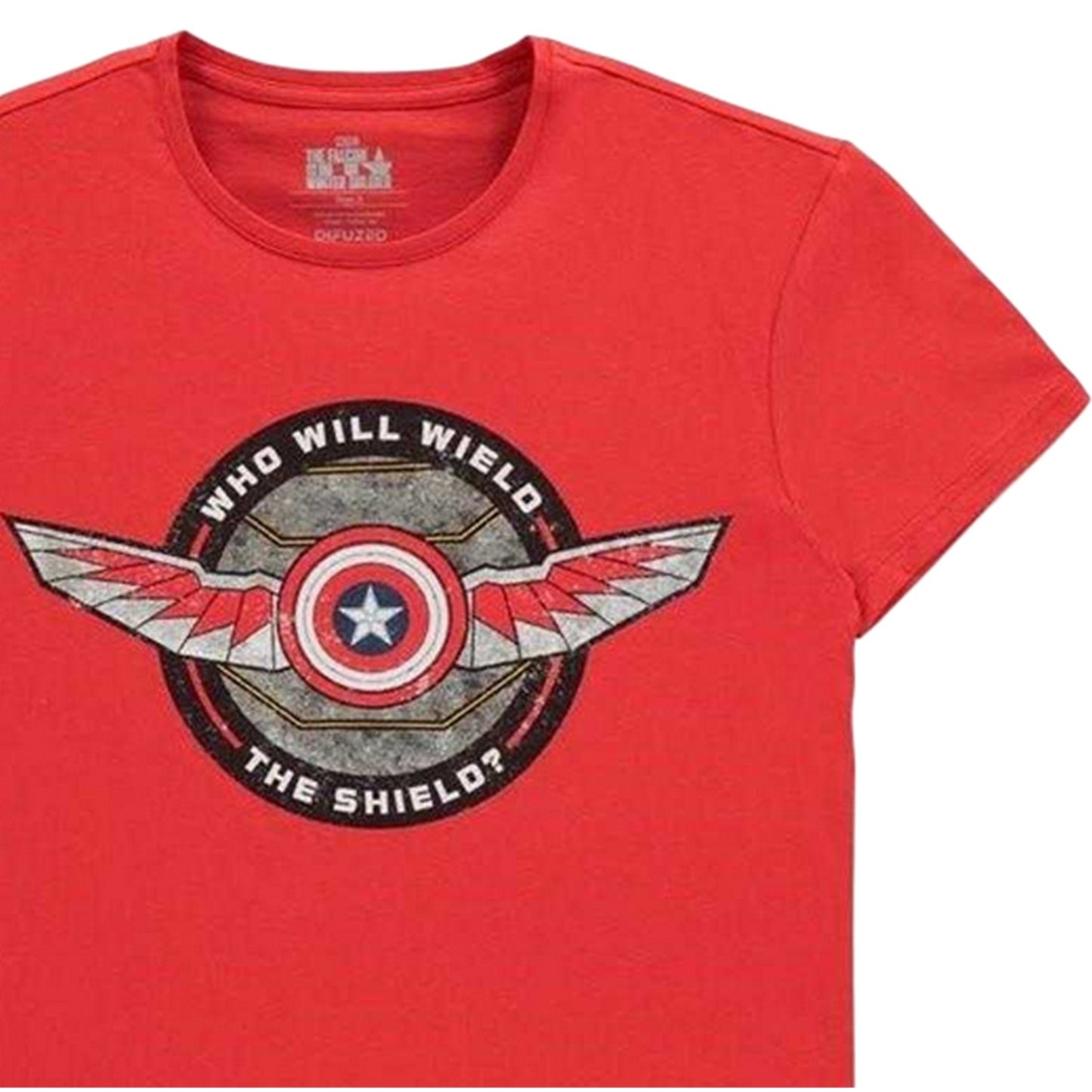Orange - Side - The Falcon and The Winter Soldier Mens T-Shirt