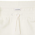 Cream - Back - Lacoste Womens-Ladies Pique Contrast Panel Shorts