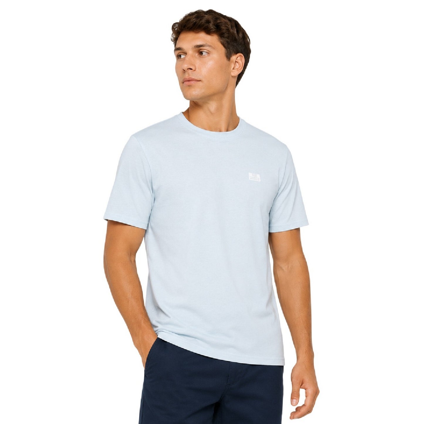 Cloud - Side - Weekend Offender Mens Bridgetown Logo T-Shirt
