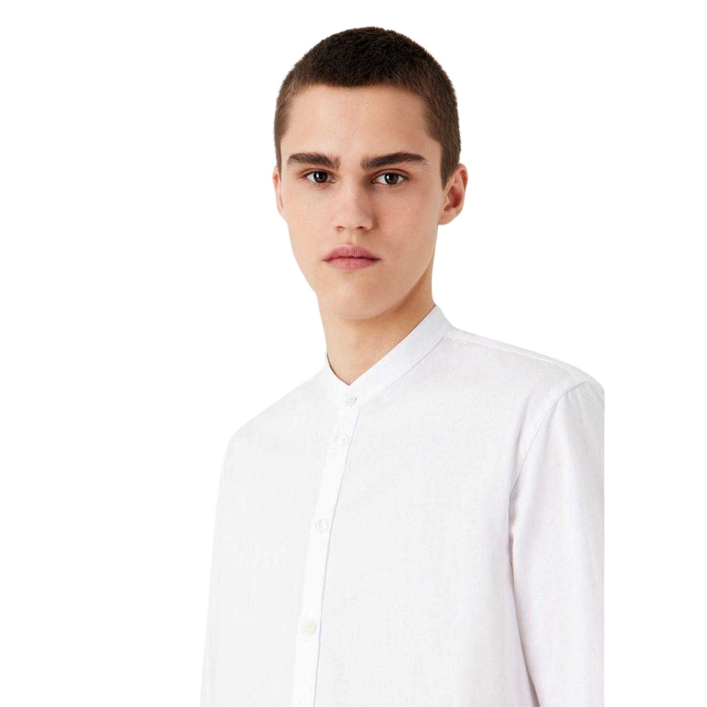 White - Side - Emporio Armani EA7 Mens Shirt