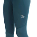 Teal - Side - Skins Womens-Ladies Series-3 Long Leggings