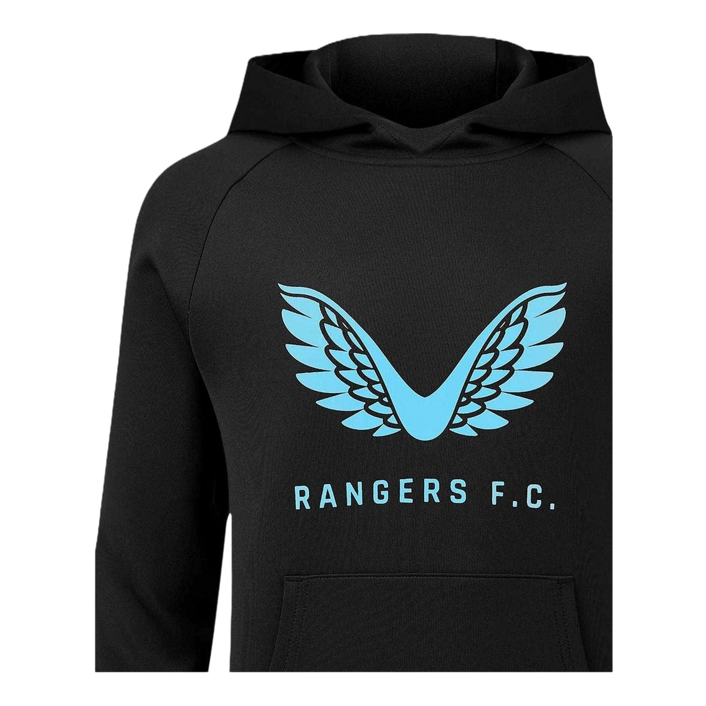 Brilliant White - Side - Castore Childrens-Kids Rangers FC Hoodie