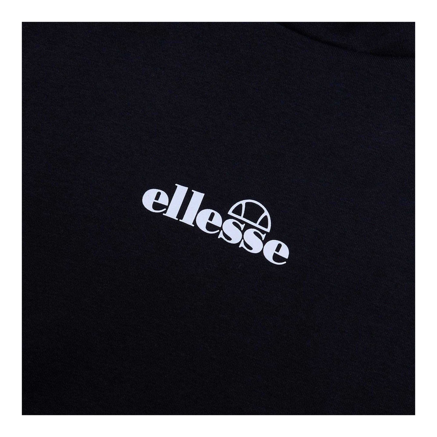 Black - Side - Ellesse Mens Logo Tracksuit Set
