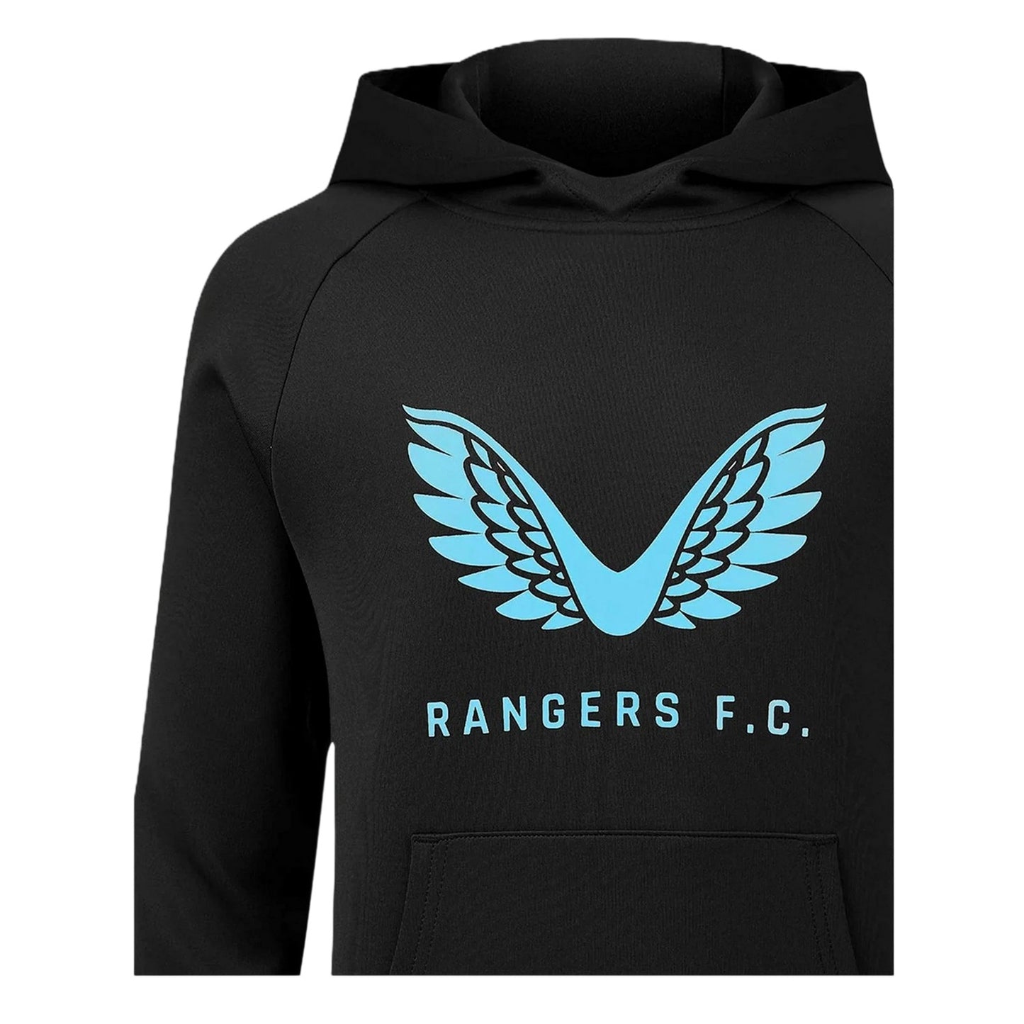 Black - Side - Castore Mens Rangers FC Hoodie