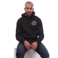 Black - Lifestyle - Duck and Cover Mens Macksony Graphic Hoodie