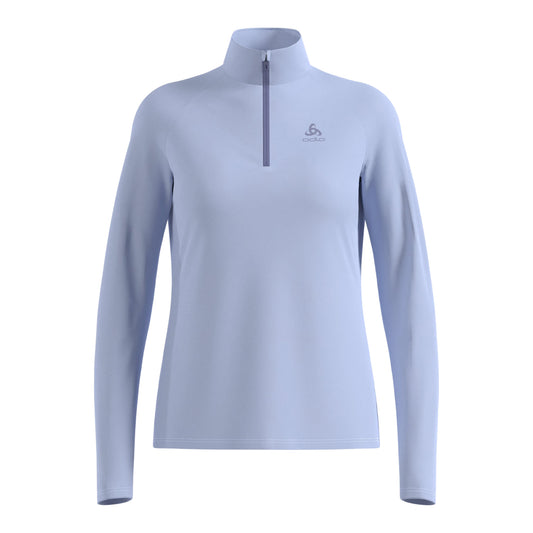 Heron - Front - Odlo Womens-Ladies Besso Long-Sleeved Fleece Top