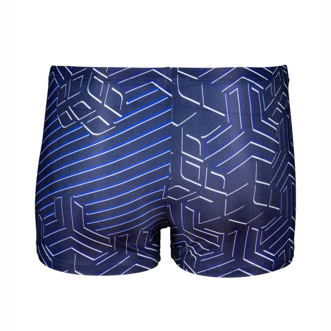 Navy - Back - Arena Boys Kikko Swim Shorts
