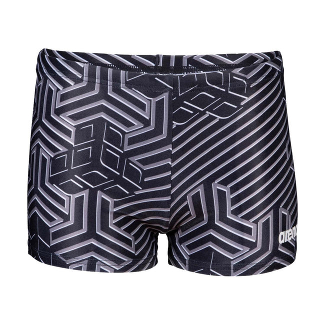 Black - Front - Arena Boys Kikko Swim Shorts