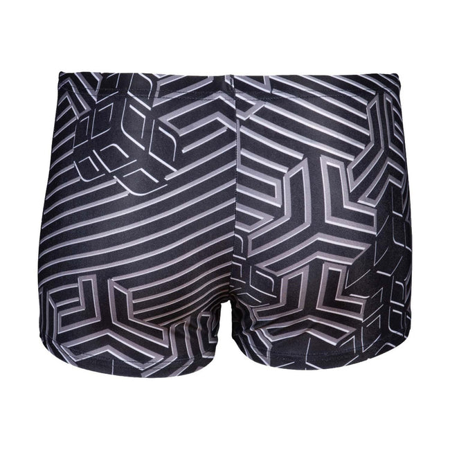 Black - Back - Arena Boys Kikko Swim Shorts