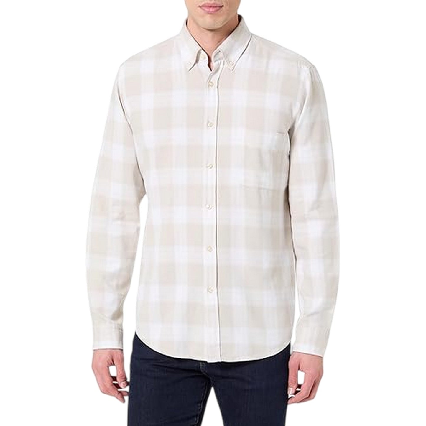 Light Beige - Lifestyle - Boss Mens Rickert Shirt