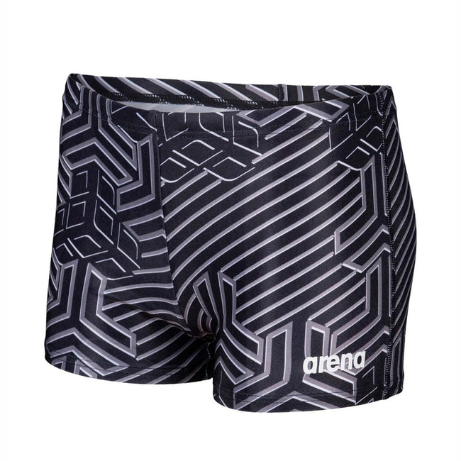 Black - Side - Arena Boys Kikko Swim Shorts