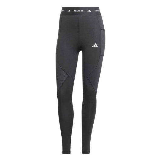 Black - Front - Adidas Womens-Ladies Techfit Shaping Leggings