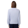 Blue - Back - Lacoste Mens Fleece Crew Neck Sweatshirt