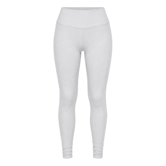Grey - Front - Missy Empire Womens-Ladies Jersey High Waist Leggings