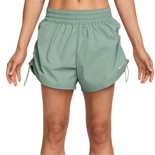 Green - Front - Nike Womens-Ladies One Performance Running Shorts