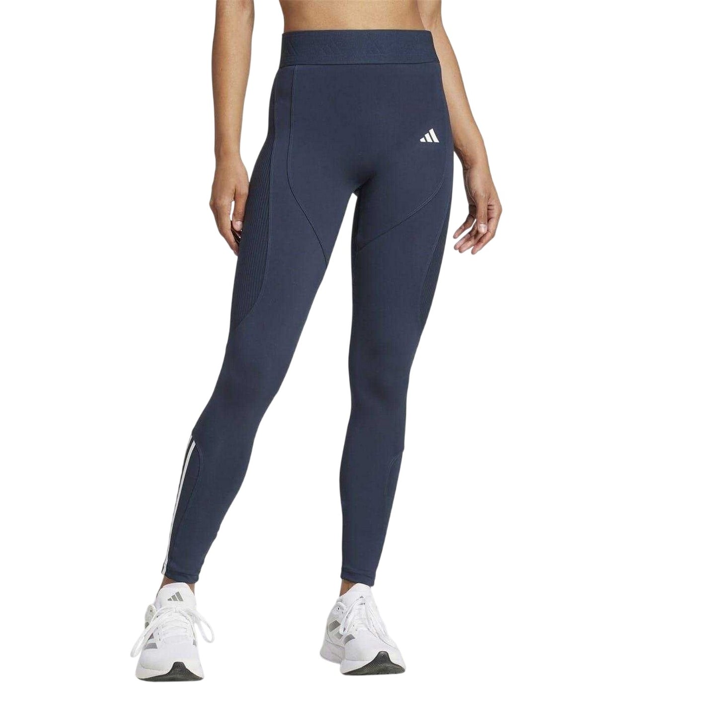 Blue - Lifestyle - Adidas Womens-Ladies Hyperglam Leggings