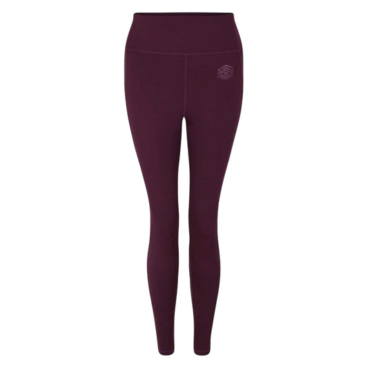Potent Purple - Front - Umbro Womens-Ladies Pro 7-8 Leggings