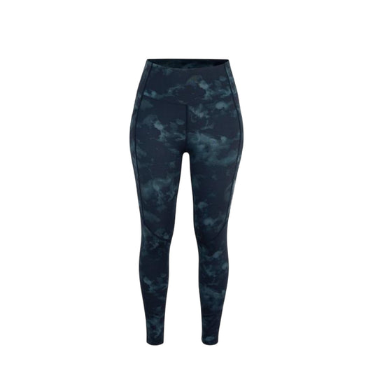 Stormy Grey - Front - LA Gear Womens-Ladies Camouflage High Waist Leggings
