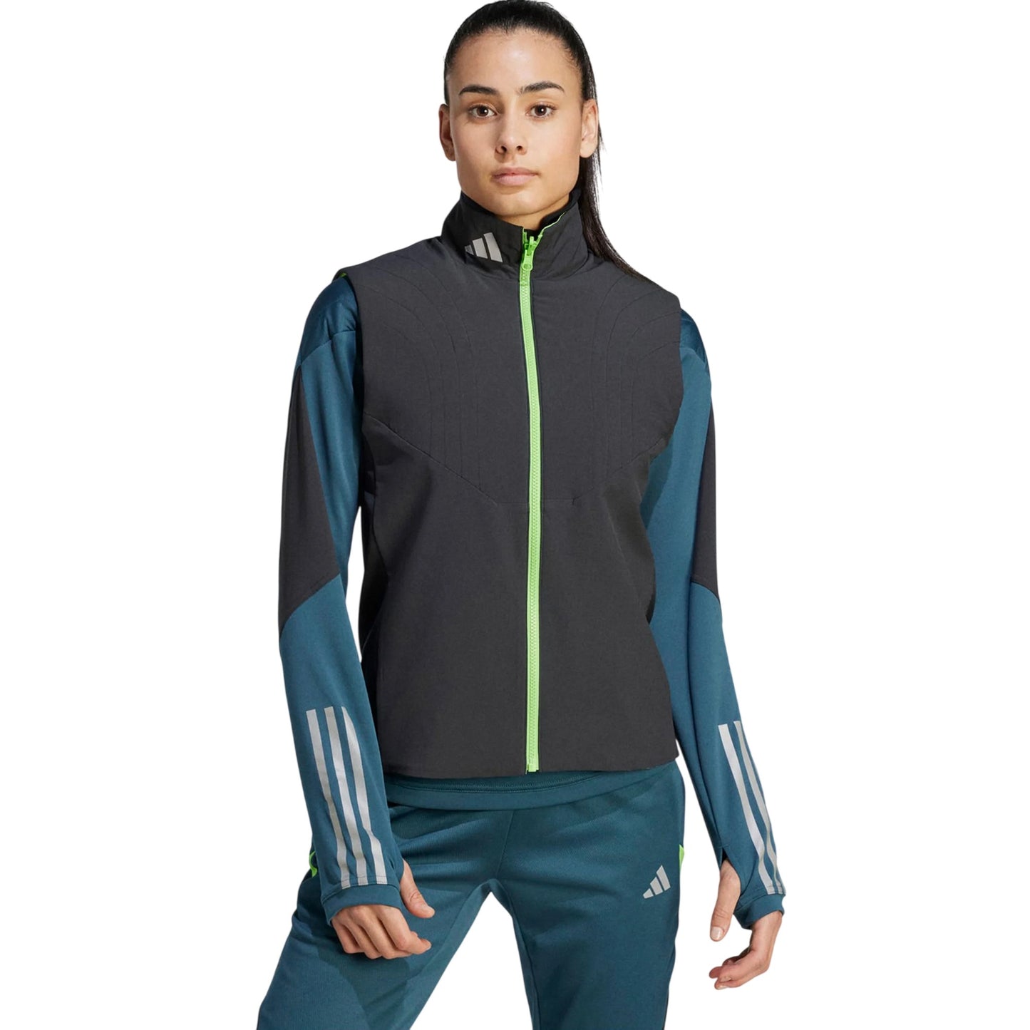 Black - Pack Shot - Adidas Womens-Ladies Tiro 23 Competition Vest Top