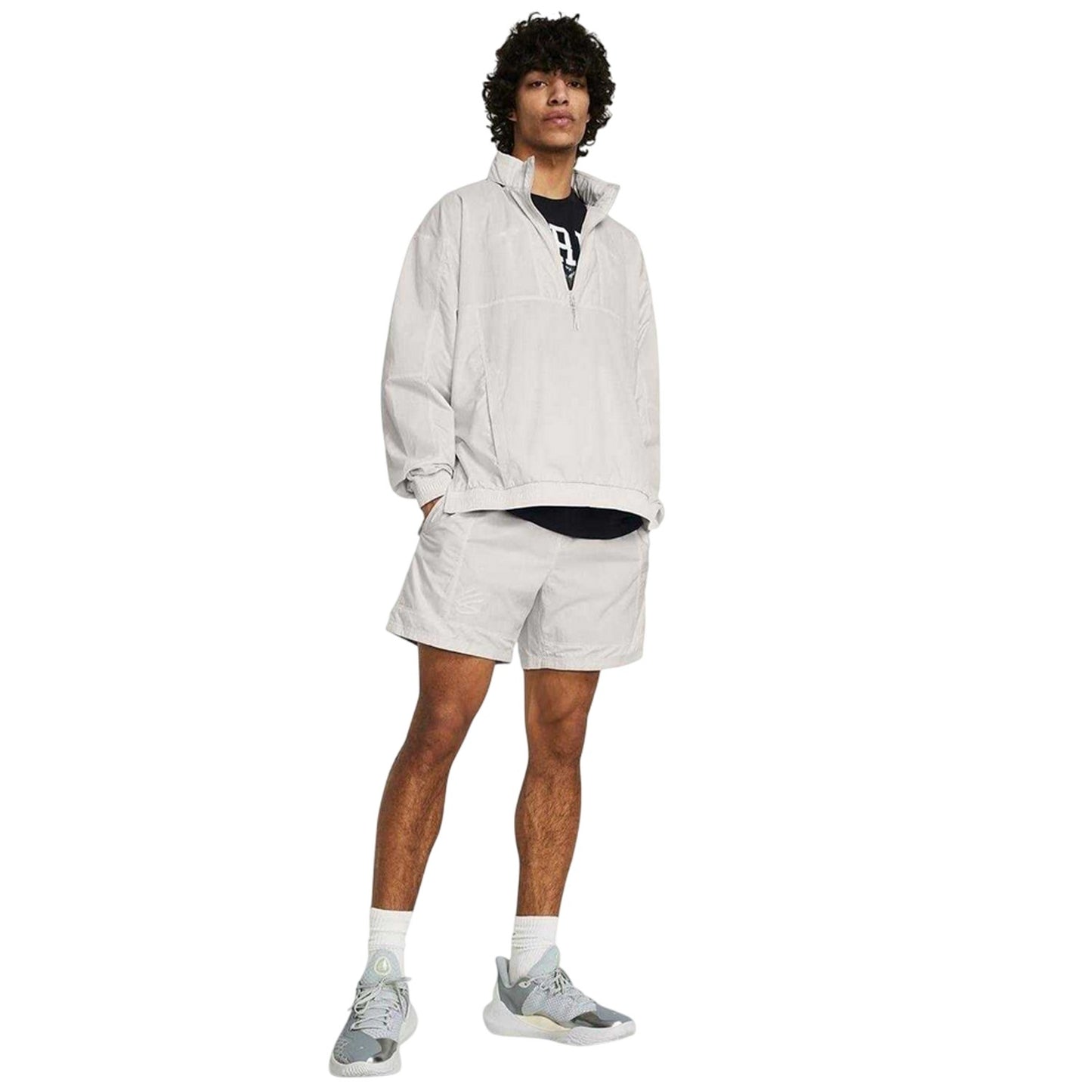 White - Pack Shot - Under Armour Mens Relaxed Fit Jacket