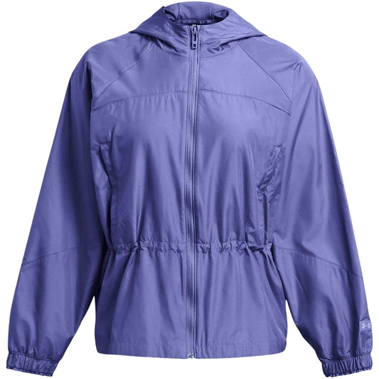 Purple - Front - Under Armour Womens-Ladies Rush Lightweight Jacket