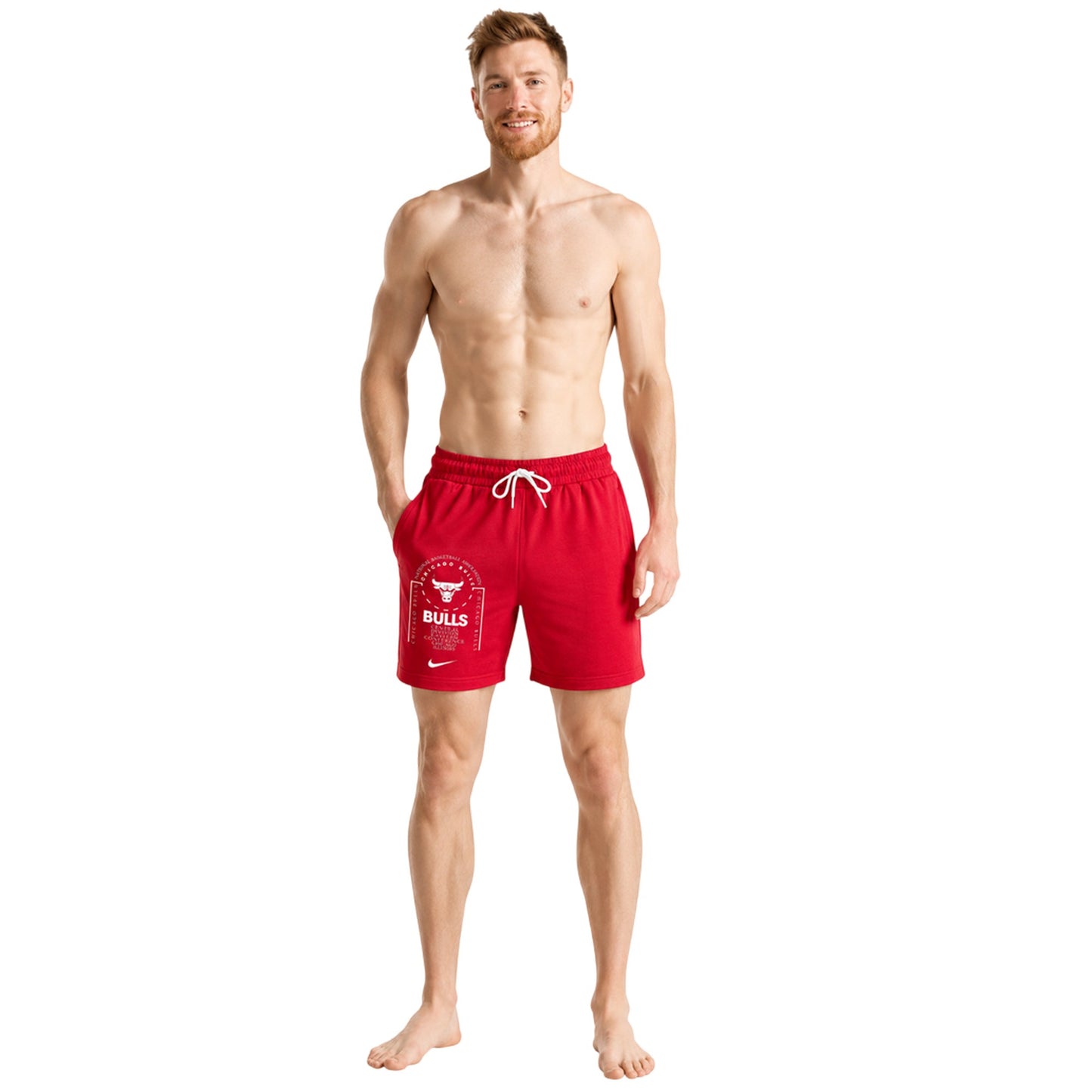 University Red - Lifestyle - Nike Mens Fleece NBA Basketball Shorts