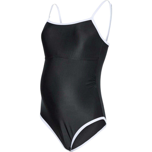 Black - Front - Mamalicious Womens-Ladies Mlblair One Piece Swimsuit
