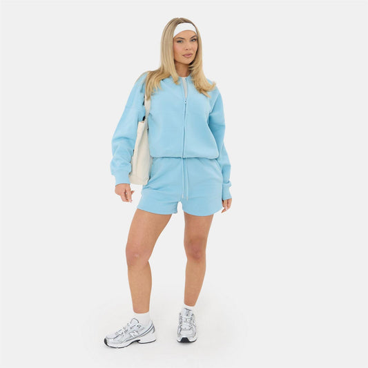 Blue - Front - I Saw It First Womens-Ladies Jersey Shorts