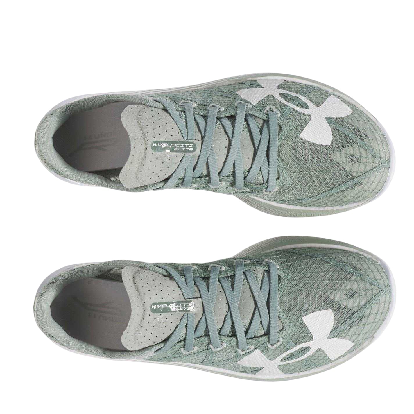 Green - Lifestyle - Under Armour Womens-Ladies Velociti Elite 2 Running Trainers