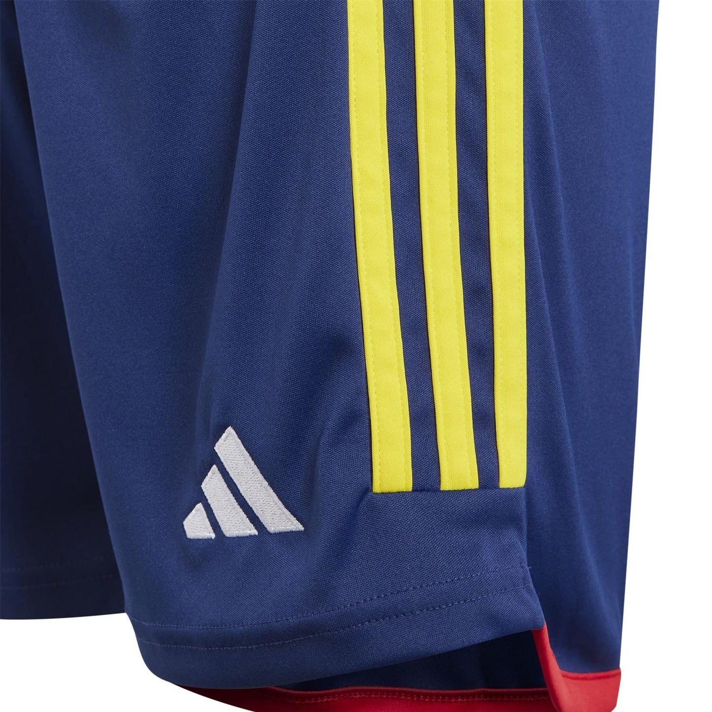 Dark Blue - Pack Shot - Adidas Childrens-Kids Olympique Lyonnais Third Shorts