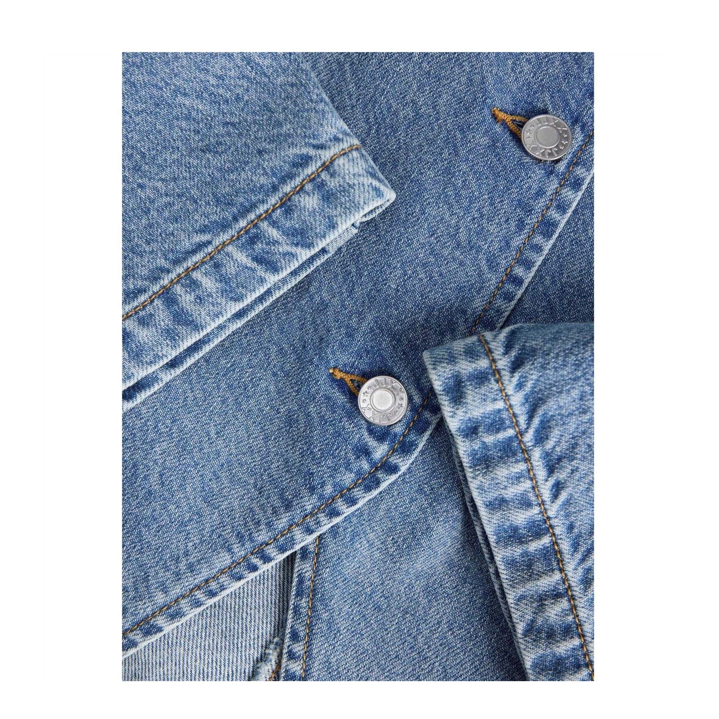 Blue - Lifestyle - JJXX Womens-Ladies Denim Wide Sleeves Shirt Jacket