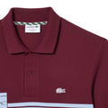Red - Side - Lacoste Mens French Made Classic Polo Shirt