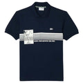 Blue - Front - Lacoste Mens French Made Classic Polo Shirt