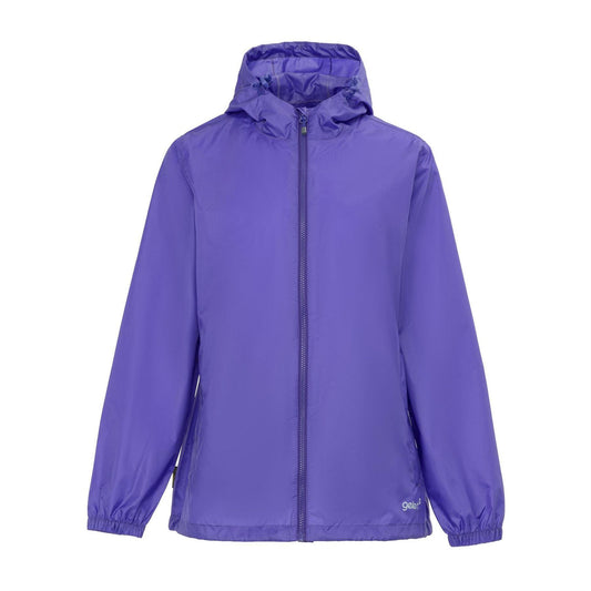 Deep Purple - Front - Gelert Womens-Ladies Packaway Waterproof Jacket