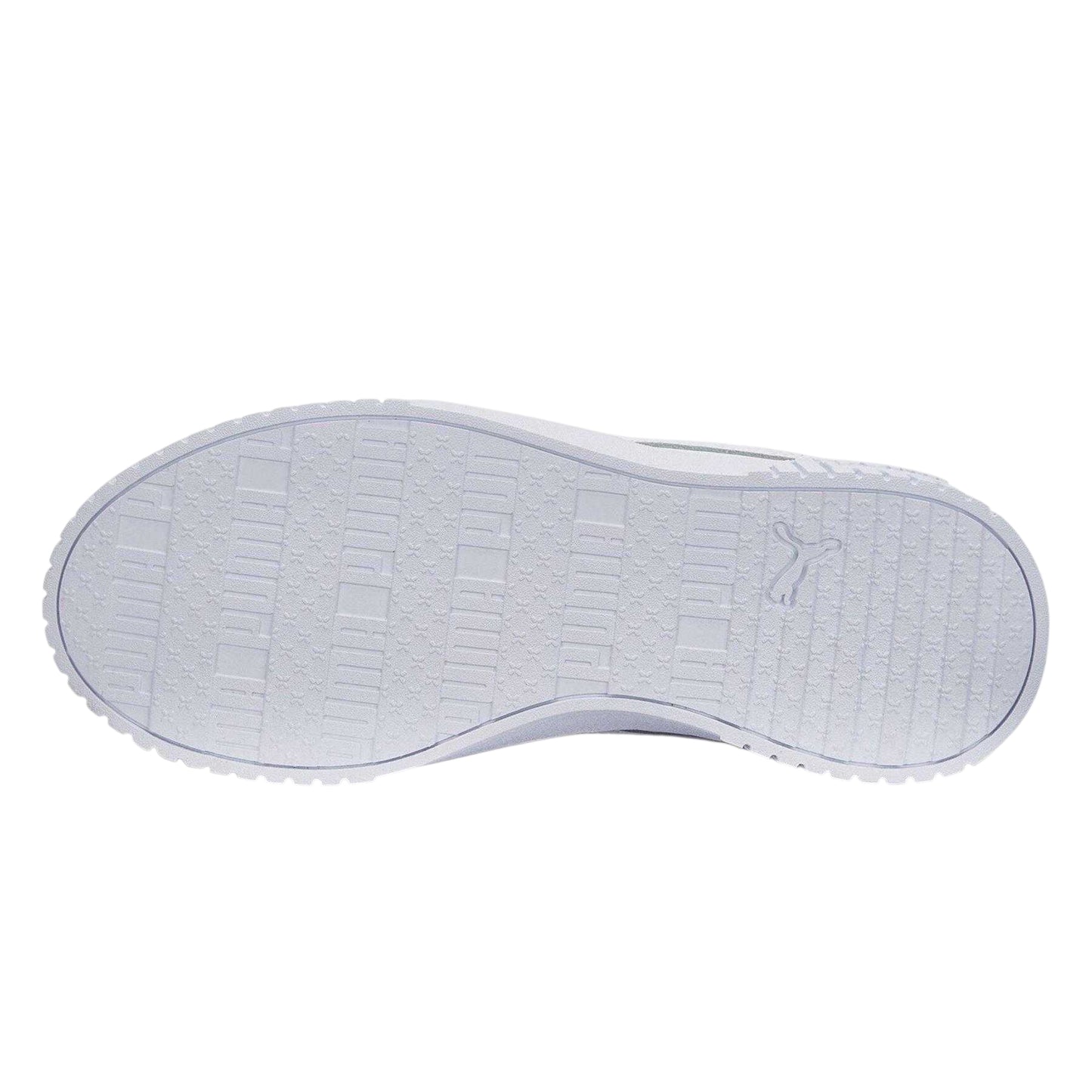 White-Silver - Lifestyle - Puma Childrens-Kids Carina 2.0 Low Trainers