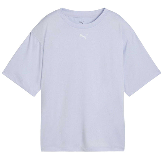 Stormy Weather - Front - Puma Womens-Ladies Tad Essentials Relaxed Fit T-Shirt