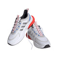 White-Red - Pack Shot - Adidas Mens Alphabounce+ Running Trainers