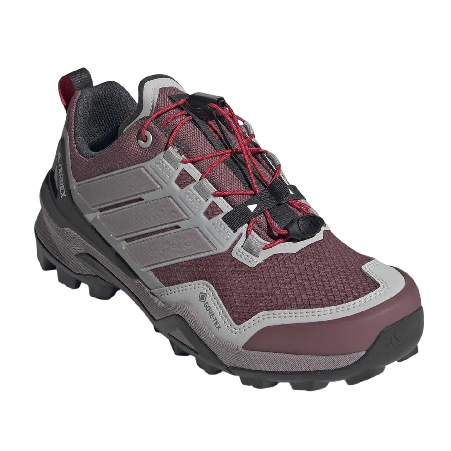 Crimson-Fig - Pack Shot - Adidas Womens-Ladies Terrex Skychaser GORE-TEX Hiking Shoes