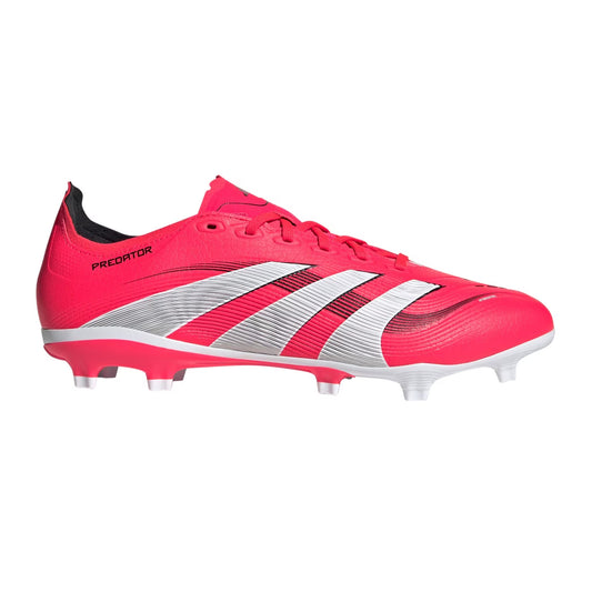 Lucid Red - Front - Adidas Mens Predator Lace Up Football Boots