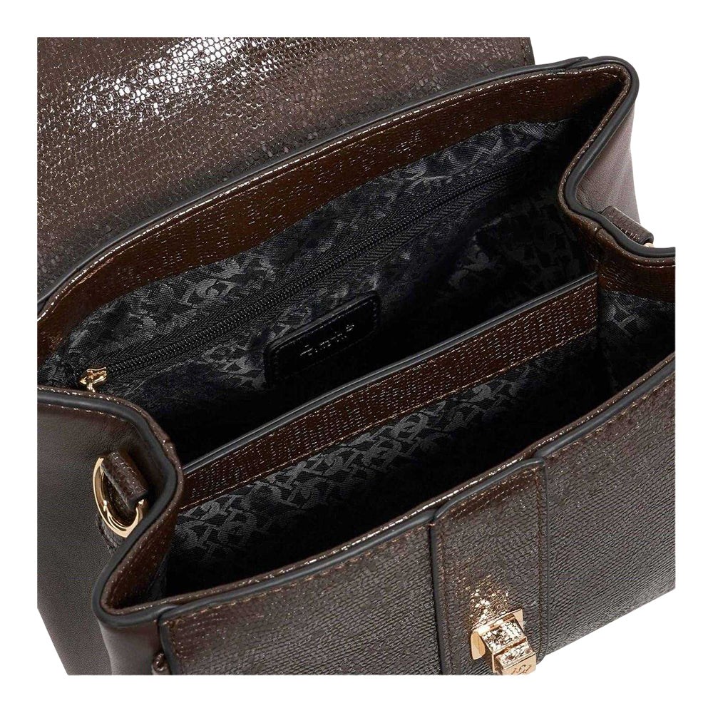 Dark Brown - Side - Dune London Dassios Handbag