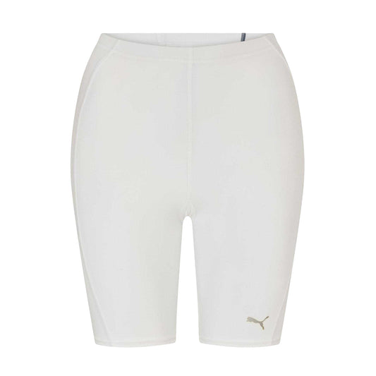 White - Front - Puma Womens-Ladies Liga Training Cycling Shorts